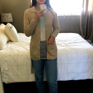 Melanie M. Granny cardigan wool blend Small